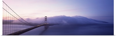 Bridge across the sea, Golden Gate Bridge, San Francisco, California,