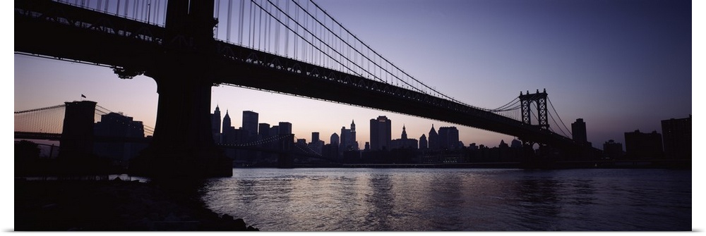 Bridge, Manhattan Bridge, Lower Manhattan, New York City, New York State