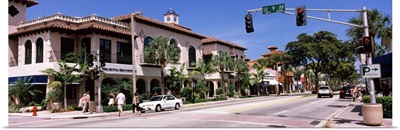 Buildings at the roadside Fort Lauderdale Broward County Florida