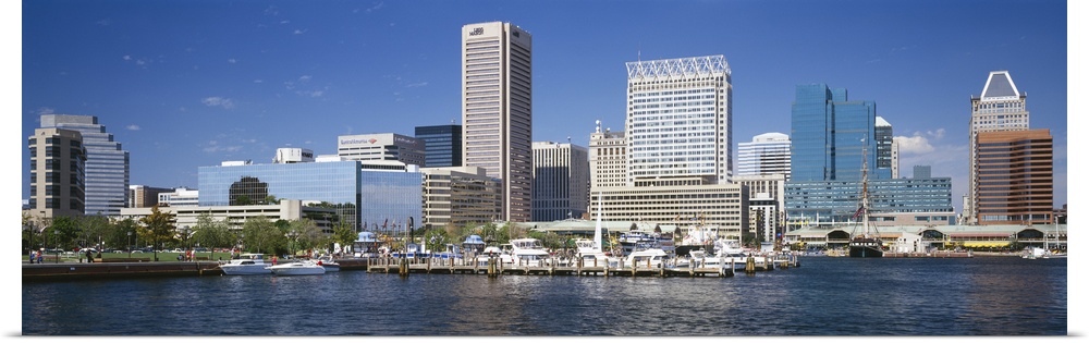 Buildings at the waterfront, Baltimore, Maryland