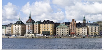Buildings at the waterfront, Gamla Stan, Stockholm, Sweden