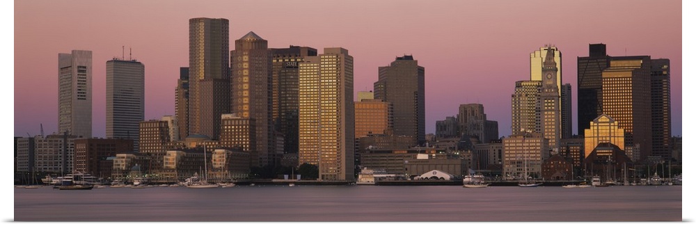 Buildings at the waterfront, Inner Harbor, Boston, Massachusetts