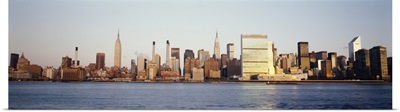 Buildings at the waterfront, Manhattan, New York City, New York State