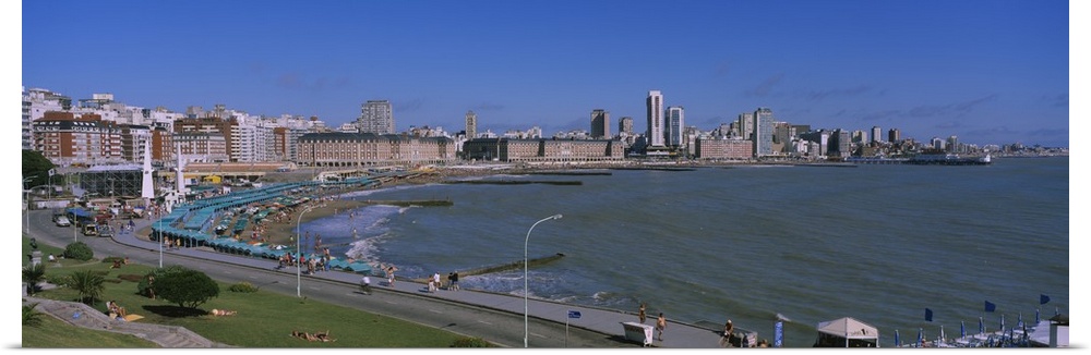 Buildings at the waterfront, Mar Del Plata, Argentina