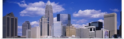 Buildings in a city, Charlotte, Mecklenburg County, North Carolina