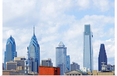 Buildings in a city, Comcast Center, Center City, Philadelphia, Philadelphia County, Pennsylvania