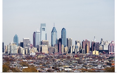Buildings in a city, Comcast Center, Center City, Philadelphia, Philadelphia County, Pennsylvania