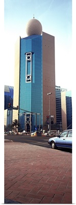 Buildings in a city, Etisalat Building, Abu Dhabi, United Arab Emirates