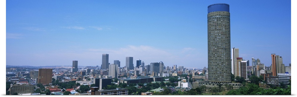 Buildings in a city, Johannesburg, South Africa
