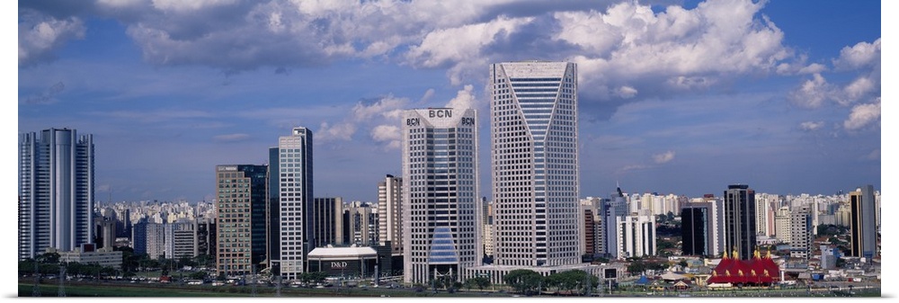 Buildings in a city, Sao Paulo, Brazil