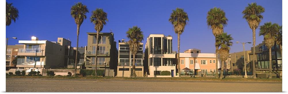 Buildings in a city, Venice Beach, City of Los Angeles, California, USA