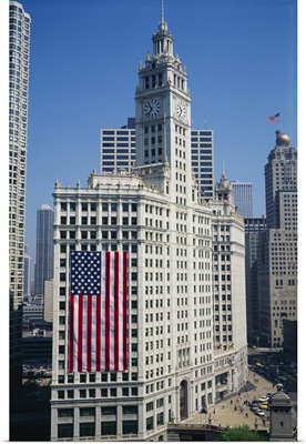 Buildings in a city, Wrigley Building, Chicago, Illinois