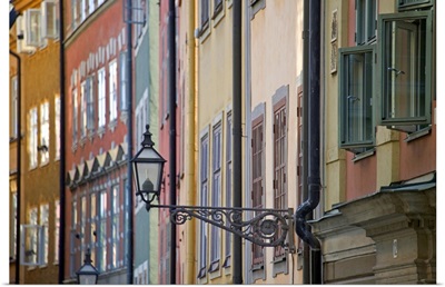 Buildings in old town, Gamla Stan, Stockholm, Sweden
