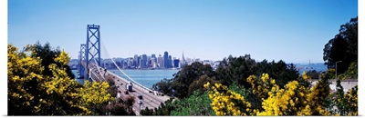 California, San Francisco, Bay Bridge in San Francisco
