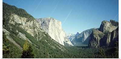 California, Yosemite National Park, startrails
