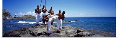 Capoeira Fighting Salvador Bahia Brazil