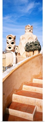 Casa Mila Gaudi Architecture Barcelona Spain