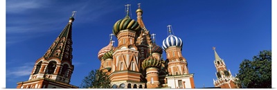 Cathedral, St. Basil's Cathedral, Red Square, Moscow, Russia
