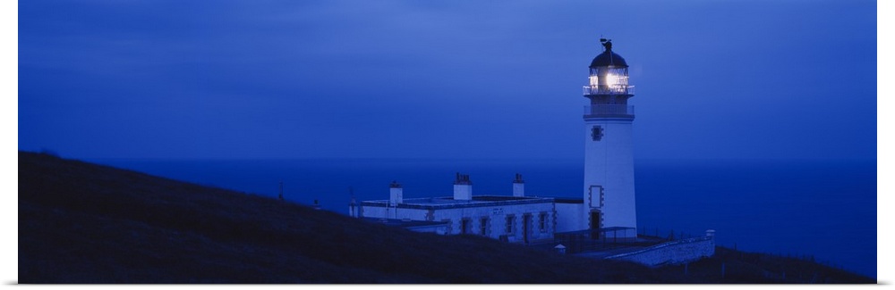 Chicken Rock Lighthouse Outer Hebrides Scotland