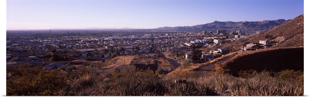 Cityscape, El Paso, Texas-Mexico Border