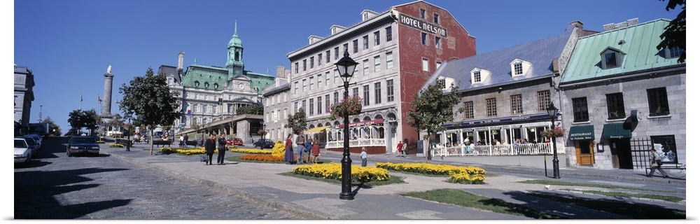 Cityscape Montreal Quebec Canada