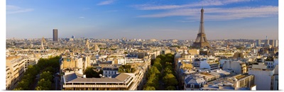 Cityscape with Eiffel Tower in background Paris Ile de France France