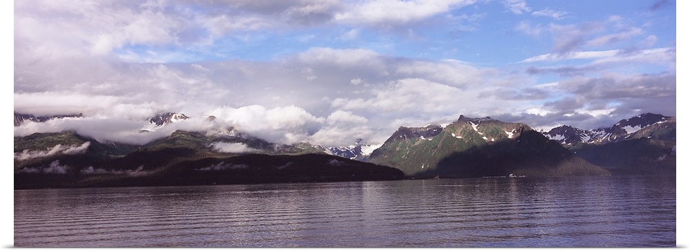 Clouds over a bay, Resurrection Bay, Seward, Kenai Peninsula Borough, Alaska, USA