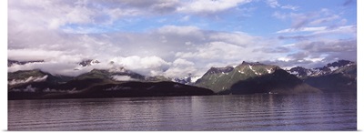 Clouds over a bay, Resurrection Bay, Seward, Kenai Peninsula Borough, Alaska