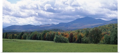 Clouds over a grassland, Mt Mansfield, Vermont