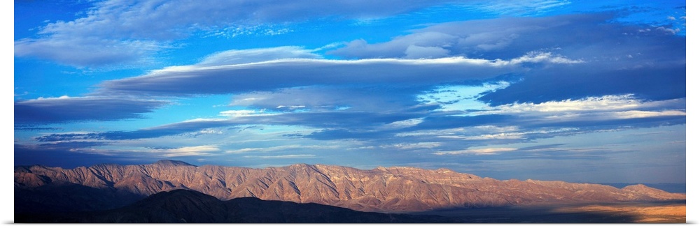Clouds over Anza Borrego Desert State Park, Borrego Springs, California, USA