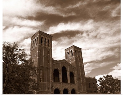 Clouds over the Royce Hall, UCLA, California