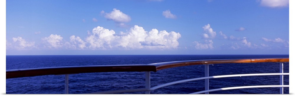 Clouds over the sea, Caribbean Sea