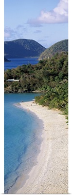 Coastline, Trunk Bay, St. John, US Virgin Islands