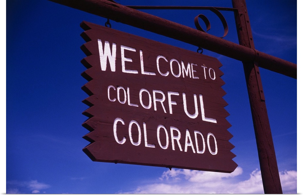 Colorado Road Sign