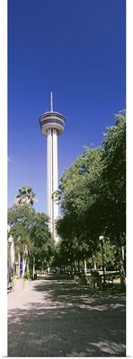 Communication tower in a park, Tower of The Americas, San Antonio, Texas