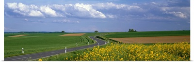 Country Road near Cochem Germany
