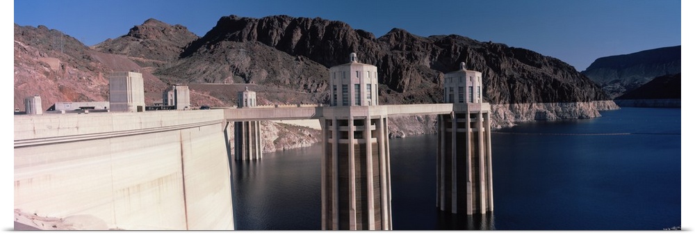 Dam on the river Hoover Dam Colorado River Arizona