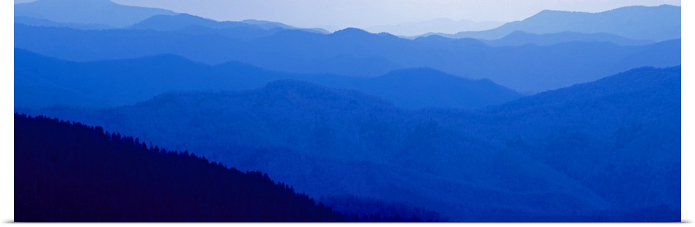 Dawn Great Smoky Mountains National Park Cherokee NC