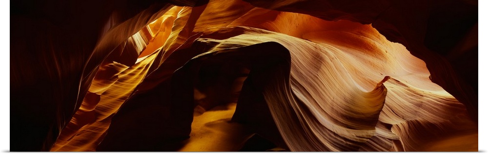 Detail of sandstone from Antelope Canyon