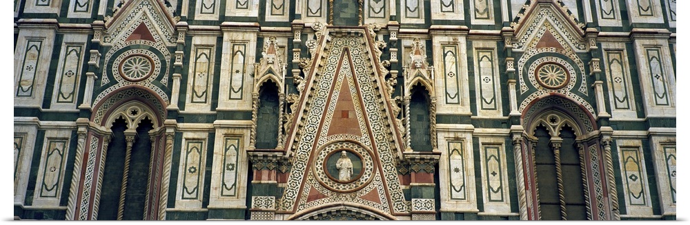 Florence, Italy Duomo exterior wall detail