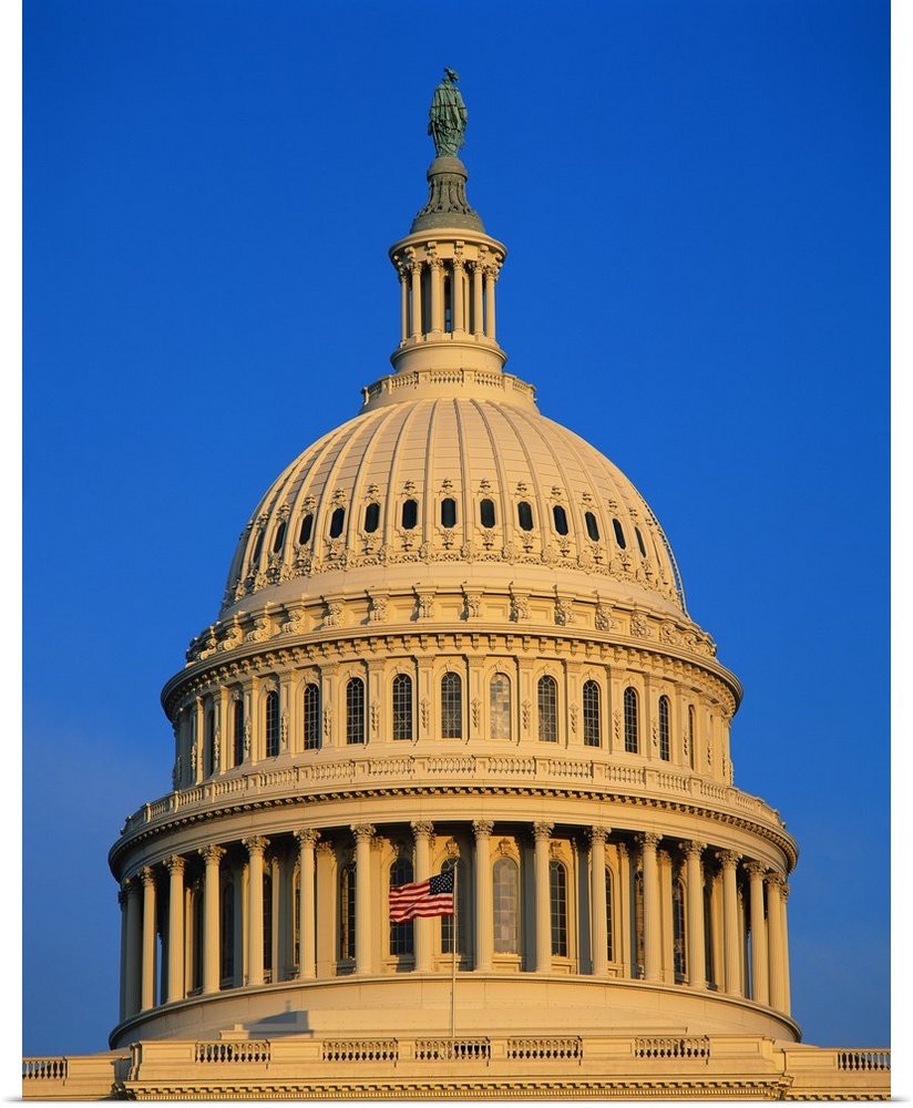 Dome of the United States Capitol Washington DC