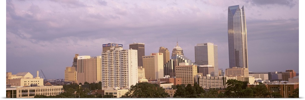 Downtown skyline, Oklahoma City, Oklahoma, USA 2012