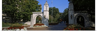 Entrance gate of a university, Sample Gates, Indiana University, Bloomington, Monroe County, Indiana