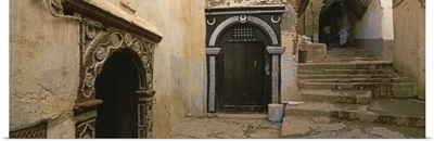 Entrance of a building, Casaba, Algiers, Algeria