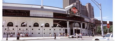 Facade of a baseball stadium, Coca Cola Field, Buffalo, Erie County, New York State
