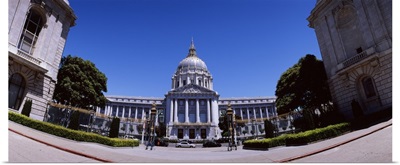 Facade of a government building, San Francisco City Hall, San Francisco, California,