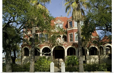 Facade of a museum, Moody Mansion and Museum, Galveston, Texas