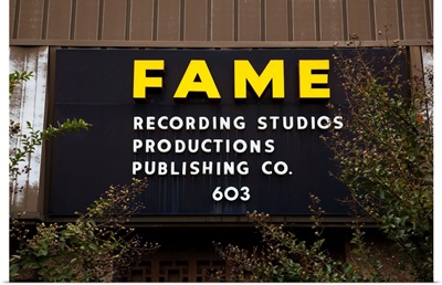 Fame Recording Studio, Muscle Shoals, Colbert County, Alabama
