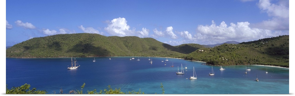 Francis and Maho Bays Virgin Islands National Park St. John US Virgin Islands