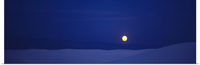 Full Moon White Sands National Monument NM